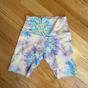 Free People Movement X Onzie Tie Dye Biker Shorts